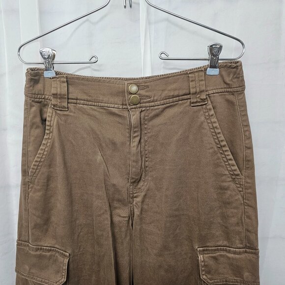 Arizona Brown Cargo Pants Boho Gorpcore Y2K Granola Crunchy 7 - Picture 2 of 14